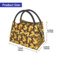 thumbnail image 2 of Fotbe Cartoon Ducks Bolsa Térmica Portátil con Estampado, Bolsa de Entrega de Alimentos Aislada, Bolsa Reutilizable de Gran Capacidad para Comidas y Supermercado, 2 of 6