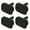 4pcs, variant on Sunjoy Tech 4/8Pcs Silicone Fryer Rubber Feet for Gourmia GAF856 GAF566 Heat Resistant Food Grade Scratch Protector Rubber Bumper Fryer Replacement Accessories