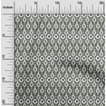 thumbnail image 1 of oneOone Polyester Lycra Fabric Ogee Ikat Fabric Prints By Yard 56 Inch Wide, 1 of 4
