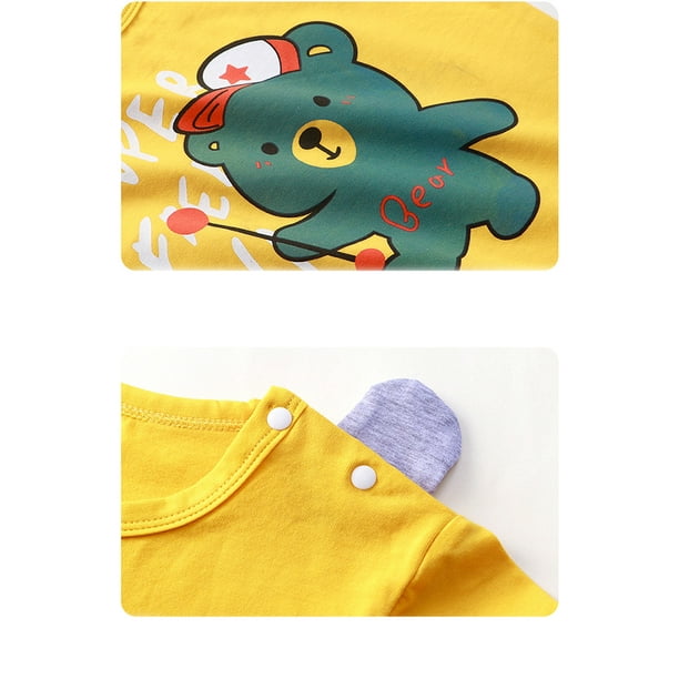 2pcs/set Boys Girls Cotton T-shirt + Short Pants Cartoon Short-sleeved Suit  Short Sets 