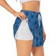 thumbnail image 1 of Balery Tennis Rackets 1 Pantalones cortos deportivos para mujer con forro y dos bolsillos, elásticos, para entrenamiento, gimnasio, yoga-Small, 1 of 7