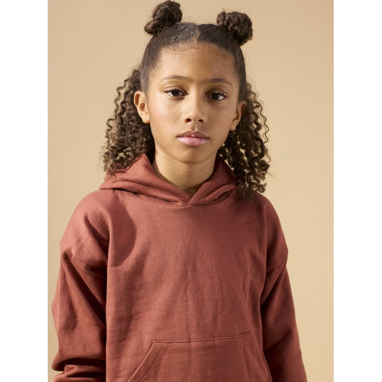 Little Star Organic Kids 2Pc Sweatshirt & Harem Pants Set, Girls Size 6–10  