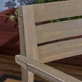 thumbnail image 2 of Noble House Jaxson Outdoor Rustic 5 Piece Acacia Wood Bar Set, Gray, 2 of 9