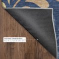 thumbnail image 5 of Addison Rugs Mayfield Premium Machine Washable Transitional Stripes Navy Rectangle Rug, 3' x 5', 5 of 6