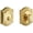 Brass, variant on Baldwin 8237190 Bethpage Deadbolt - Satin Black