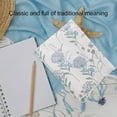 thumbnail image 3 of HUGFEGWE Book Cover Sleeve Paperback Protector: Book Covers for Hardcover - Soft Cloth Book Protector with Flower Pattern - Adjustable Book Sleeve for Notebook Bible Planner Book Lovers Accessories, 3 of 9