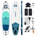 thumbnail image 1 of Gaderth 10'6" Inflatable Stand Up Paddle Board for Adults and Beginners, Wide Stable SUP with Non Slip EVA Deck, Pump Paddle Backpack and Tri Fin Setup for Yoga, Lake and Ocean, 1 of 8