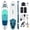 blue, variant on 323×81×15cm Lightweight Inflatable SUP Board, Anti-Slip Deck Paddle Board, 150KG Max Load, Stable Durable Stand Up Paddleboard for Beginners, Yoga, Fishing and Surfing