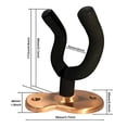 thumbnail image 4 of Greeniant Soporte para colgar en la pared para ukelele de guitarra, soporte para guitarras, estante para instrumentos de cuerda, accesorios para equipos Type2 NO2 Greeniant OD027363-01, 4 of 6
