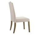 thumbnail image 6 of Contemporary Home Living Armless Upholstered Dining Chair - 41.5" - Cream, 6 of 9