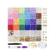 thumbnail image 1 of 1Box/6000 Pcs Clay Beads for Bracelet Making, 24 Colors Flat Round Polymer Clay Beads 6mm Spacer Heishi Beads with Pendant Charms Kit and Elastic Strings for Jewelry Making Kit Bracelets Necklace For, 1 of 5