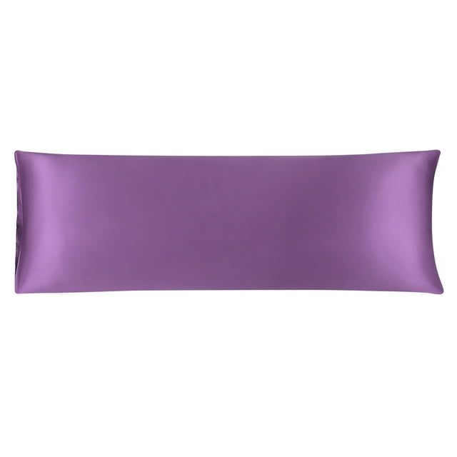 Unique Bargains Satin Body Pillow Case Luxury Cooling Anti-wrinkle Silky Long Pillowcase