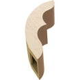 thumbnail image 6 of Ekena Millwork 5"W x 12"D x 16"H Ozark Rough Cedar Woodgrain TimberThane Knee Brace, Primed, 6 of 6