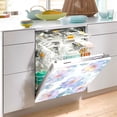 thumbnail image 2 of Yayeee Magnetic Dishwasher Cover for The Front Decoration Home Kitchen Machine Sticker Protector, Pastel Flower Pattern, 2 of 6