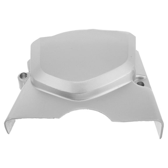 Zehuanyu Motorcycle Chain Cover Right-angle Mud Barrier Board Cruiser Off-road Hood Clutch Silver