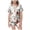 White, variant on felwors Halloween Pajamas Button Down Tops Shorts 2pc Outfits Halloween Nighie Gifts Preppy Clothes(10-11 Years,Pink)