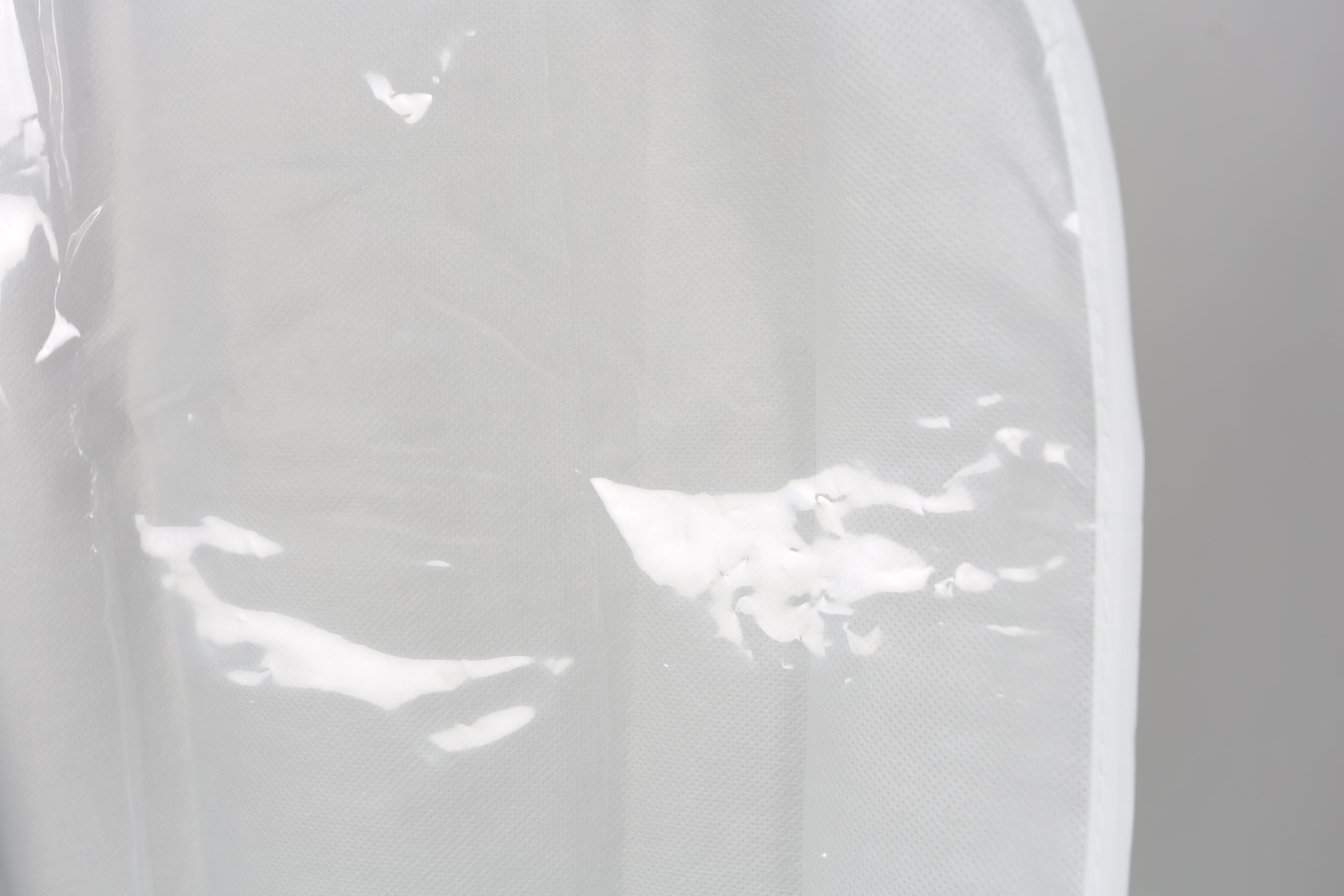 (5 pack) Mainstays Suit and Dress Hanging Bag, Arctic White / Non-Woven