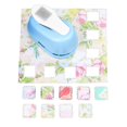 thumbnail image 1 of Embossing Machine Stamp Shape Craft Punch Round Hole Punch Toothed Puncher, 1 of 8