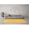 thumbnail image 3 of Ahgly Company Indoor Square Solid Brown Modern Area Rugs, 6' Square, 3 of 4