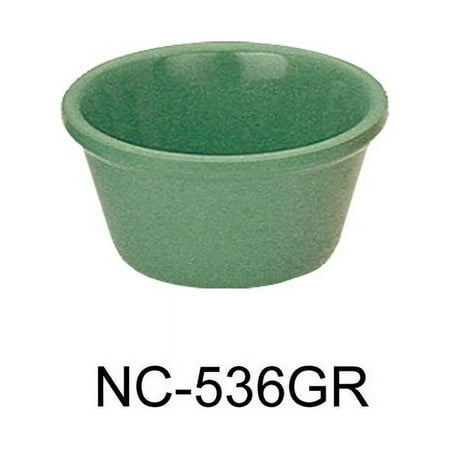 

Yanco NC-536GR 2 oz Mile Stone Smooth Ramekin Green - 1.25 x 2.75 in. - Pack of 72