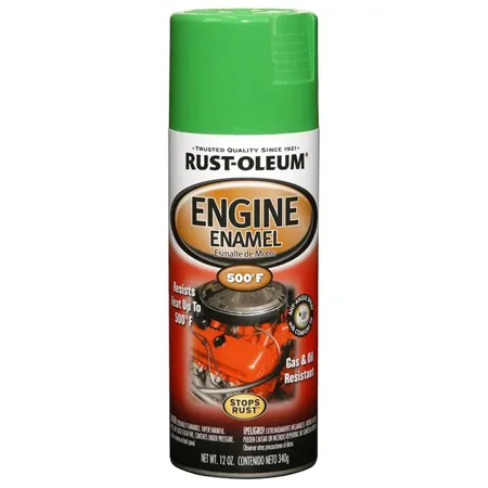 

12 Oz Rust-Oleum Brands 248951 Grabber Green Automotive Engine Enamel