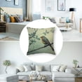 thumbnail image 5 of Fenyluxe Throw Pillow Covers Robin Sitting On Tree Branch Red Yellow Leaves Autumn Bird Fall White Nature Decorative Square Pillowcases Cushion Cover 2pcs White, 5 of 7