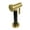 Brushed Brass, variant on Kingston Brass KSSPR0K Brass Kitchen Faucet Side Sprayer with Black Grip in Matte Black