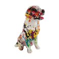 thumbnail image 4 of Estatuas de Perros Coloridas Figuras de Animales Decoración de Mesa Muebles Figuras de Cachorros Figuras de Graffiti Escultura para Fiesta de inaugura Estilo C, 4 of 8