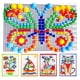 thumbnail image 2 of 296pcs Jigsaw Puzzle Mix Colour Mushroom Nails Pegboard Educational Building Bricks Creative Diy Mosaic Toys 3d Games For Kids Children, 2 of 5