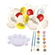 thumbnail image 2 of 20 Piezas Huevos de Pascua Blancos Pintura Huevos de Pascua en Blanco Dibujo Juguetes Pintables Creativos para Festival Niños Fiesta de Pascua Favores Doble cara BLESIY huevos de pascua en blanco, 2 of 8