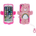 thumbnail image 1 of Artbling Funda para iPhone 6 6S, Silicona 3D Cartoon Animal Cover,K,Kawaii Soft Gel Rubber Unique Fun Cool Character Protector Protector (Oso Arcoiris) brillar Electrónica, 1 of 4