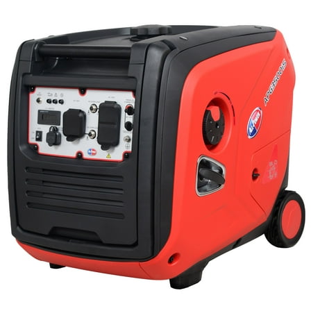 All Power 3500 Watt Portable Inverter Generator w/ Electric Start, Quiet Gas Powered 3500W RV Generator, Parallel Function Ready, APG3500IS