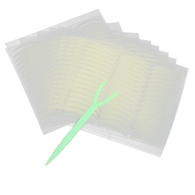 240 Pares de Pegatinas Adhesivas Invisibles de Doble Párpado Sunnimix Herramienta de Maquillaje