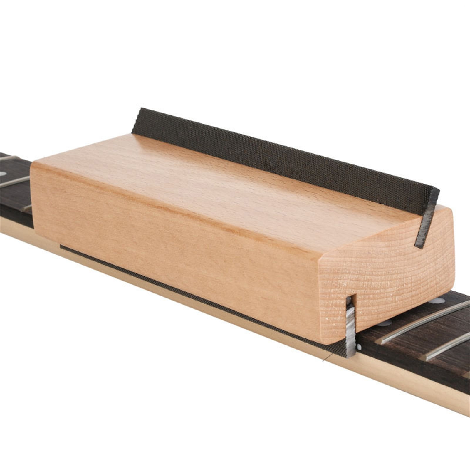 COOLHOOD Guitar Fret Beveling File Guitar Fret End Straightening Tool 35 Degree and 90 Degree Fret End Beveling File Easy to Use