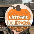 thumbnail image 4 of JOGZMZ Hanging Ornaments Clearance Wood Pumpkin Sign Fall Crop Thanksgiving Hanging Wall Decoration Home Decor Clearance, 4 of 7