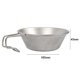 thumbnail image 5 of Cuenco para acampar de 200ML resistente al calor Sierra Cup ligero (acero inoxidable) Ehuebsd Para Estrenar, 5 of 5
