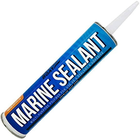 Better Boat BB-MRSL-WHT, White Marine Industrial Sealant, 10 oz