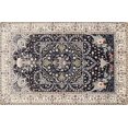 thumbnail image 1 of Ahgly Company Indoor Rectangle Traditional Taupe Brown Persian Area Rugs, 3' x 5', 1 of 6