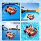 thumbnail image 4 of Anillo De Asiento De Natación De Coche Inflable Anillo de natación inflable para bebé, rociador de agua plegable, juguetes para coche, asiento de agua para piscina (D) Sywqhk Para Estrenar, 4 of 7