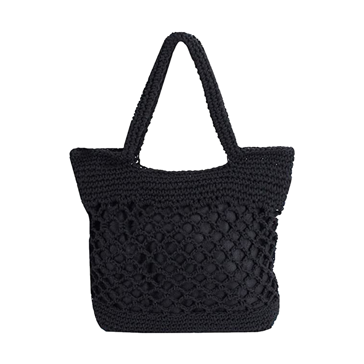 Cotton Threads Weave Bags Handbag Casual Summer Beach Tote Handmade