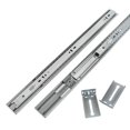 thumbnail image 1 of Lontan 1 par de guías para cajones de cierre suave de montaje lateral/trasero de 22 pulgadas, extensión completa, guías para cajones de 3 pliegues - Guías para cajones 4502S3-22, montaje inferior, guí, 1 of 5