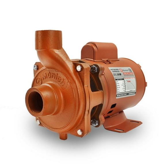 Motobomba Centrifuga Monofásica 3/4 Hp Munich MOT0.75-2