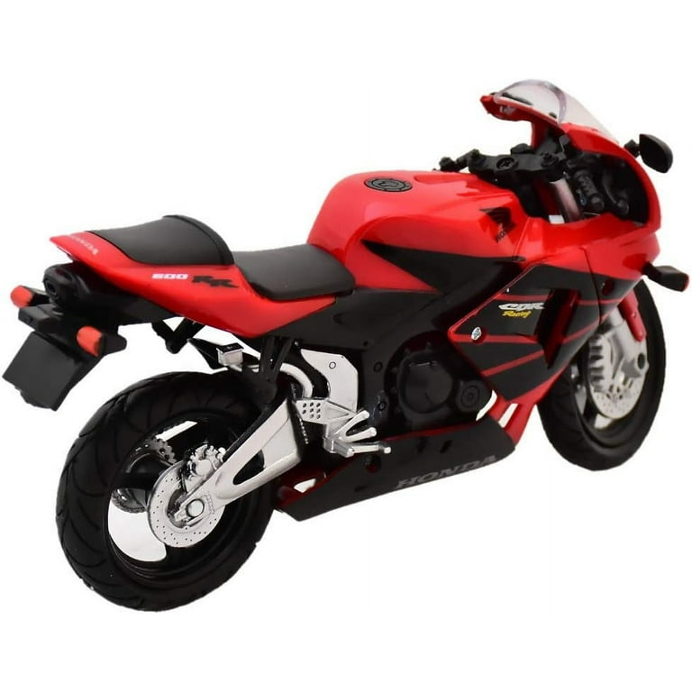 New Ray Toys, Honda CBR600R Road Bike, 1:12, 17cm, Red - Walmart.com
