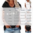 thumbnail image 2 of cocolona Womens Sleeveless Printed Pullover Hoodie Drawstring Trendy Casual Solid Color Sweatshirt with Pocket, 2 of 6