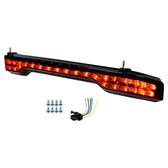 Red Lens LED Turn Brake Tail Light for Harley Road Glide King Tour Pack Pak 14