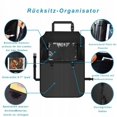 thumbnail image 2 of Organizador de coche (2 piezas), bolsa de almacenamiento para asiento trasero de niño con compartimento transparente grande para iPad, protector impermeable para asiento de coche ER, 2 of 5