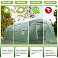 thumbnail image 6 of FDW Green House Greenhouse Kit with Observation Windows for Outdoor Plants Growing(L15'xW7'xH7'), 6 of 7