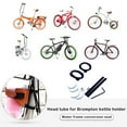 thumbnail image 4 of Soporte adaptador de jaula para botella de agua para montaje de hervidor de bicicleta Brompton (negro) Likrtyny  paseo en bicicleta, 4 of 8