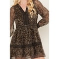 thumbnail image 3 of Idyllwind Women's Susie Ditsy Floral Print Long Sleeve Dress - IWFA23D66 XX-  US, 3 of 4