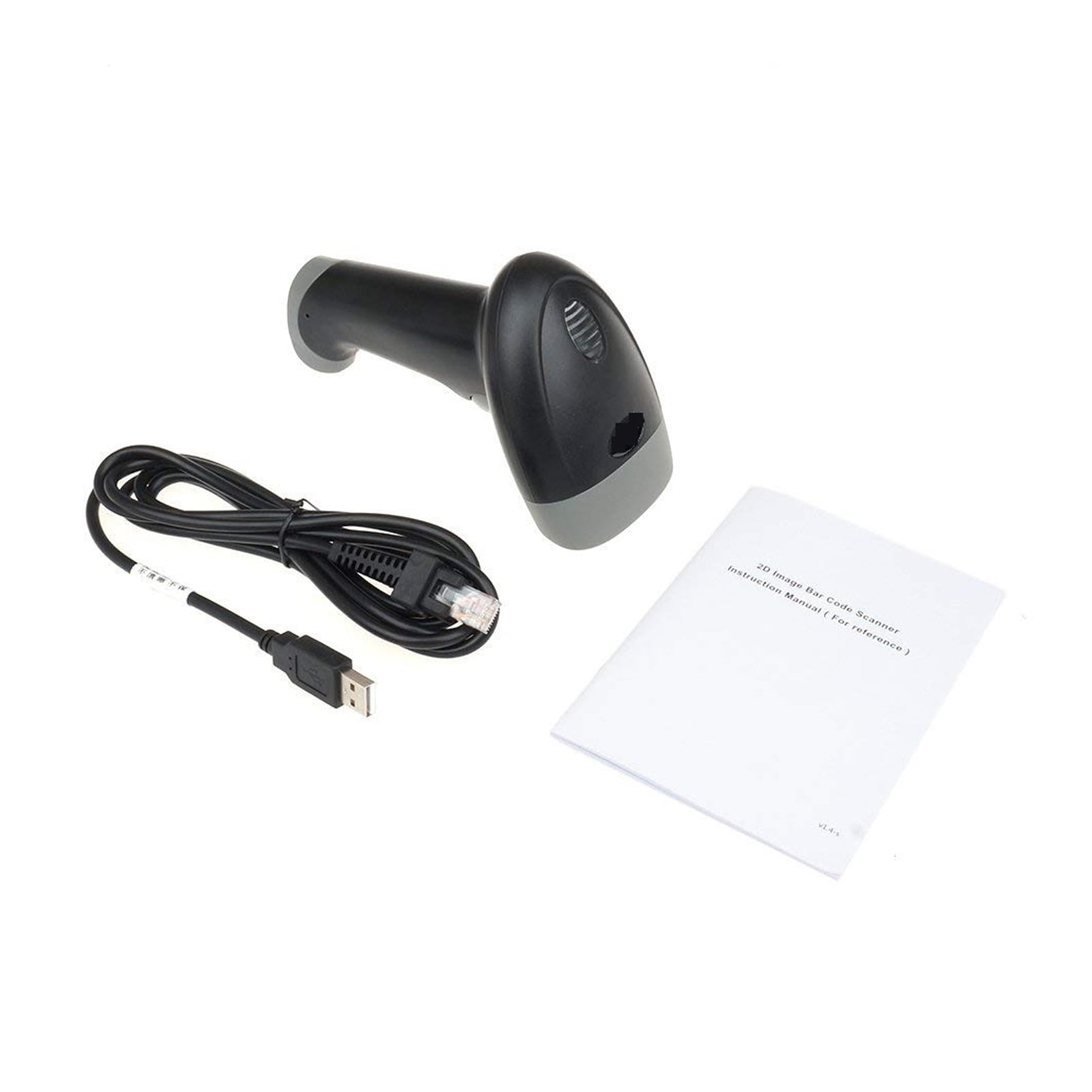 M4 Wired USB 2D QR Bar Code Scanner PDF417 Code Scanner Reader Mobile Payment 2D Wired Barcode Scanner USB Reader ,Easy to Operate